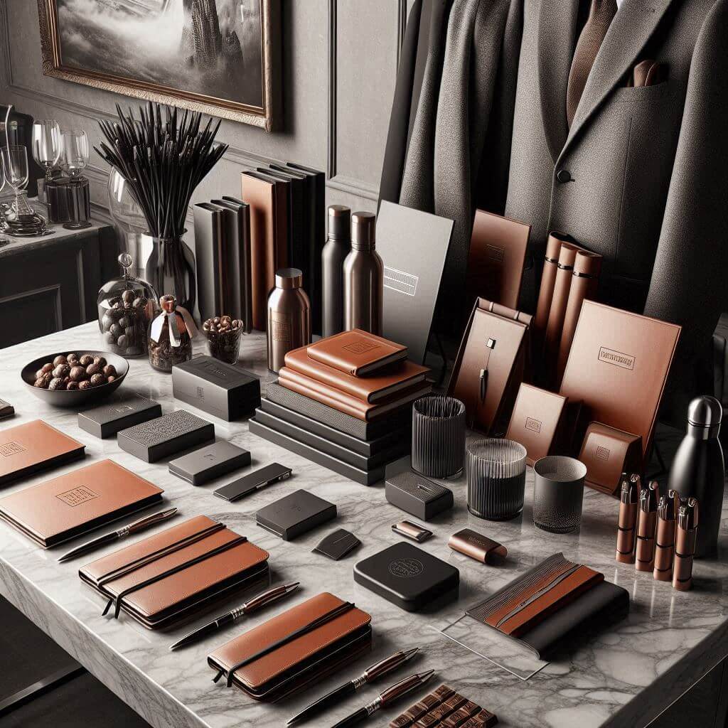 Luxury promotional goods for high end events