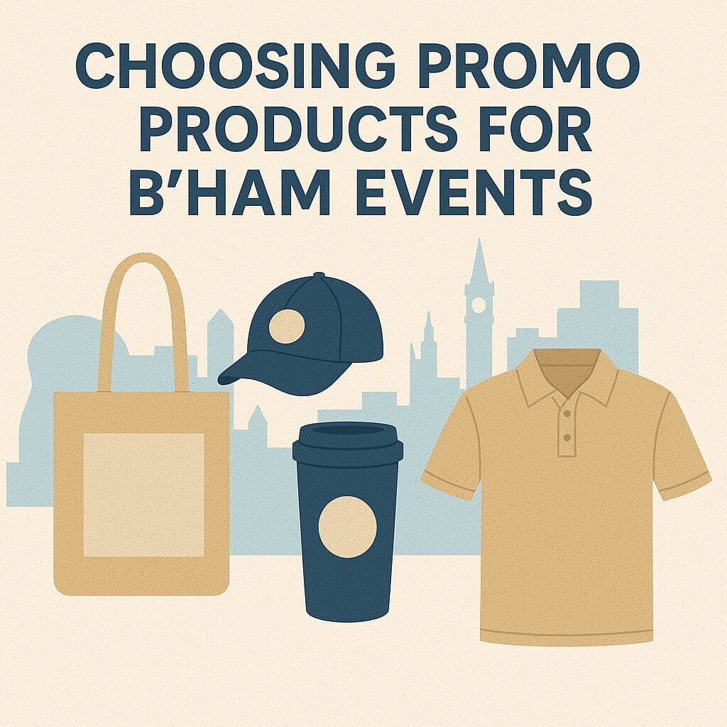 Choosing promo products birmingham events