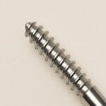 QTBDCSVRV01 S Threaded External M3 Corkscrew Blank